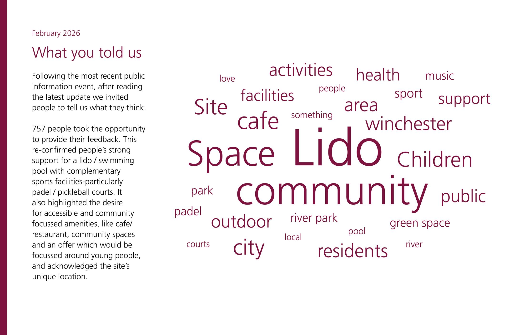 February 2026- what residents told us